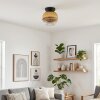 Koyoto Plafondlamp, Kogellampje 30 cm Goud, Duidelijk, 1-licht