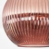 Koyoto Plafondlamp, Kogellampje 30 cm Koperkleurig, 1-licht
