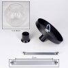 Koyoto Plafondlamp, Kogellampje 30 cm Duidelijk, 1-licht