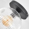 Ripoll Plafondlamp, Kogellampje Duidelijk, 1-licht