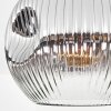 Ripoll Plafondlamp, Kogellampje Duidelijk, Rookkleurig, 1-licht