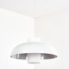 Jarik Hanglamp, Hanglamp Wit, 1-licht