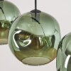 Ripoll Hanglamp, Kogellampje, Hanglamp Groen, 3-lichts