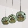 Ripoll Hanglamp, Kogellampje, Hanglamp Groen, 3-lichts