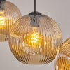 Ripoll Hanglamp, Kogellampje, Hanglamp Amber, 3-lichts