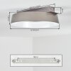 Jelok Plafondlamp LED Bruin, 1-licht