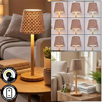 Salgadinho Buiten tafellamp, Tafellamp LED Natuurlijke kleuren, 1-licht