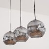 Ripoll Hanglamp, Kogellampje, Hanglamp Rookkleurig, 3-lichts