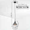Rafel Hanglamp, Hanglamp Zwart, 1-licht