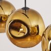 Ripoll Hanglamp, Kogellampje, Hanglamp Goud, 3-lichts