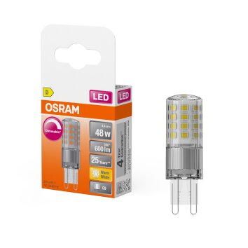 Osram G9 LED 4.4 Watt warm wit dimbaar 600 Lumen
