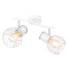 Globo MAIDA Spotlamp Wit, 2-lichts