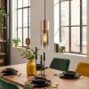 Dulcita Hanglamp, Hanglamp Bruin, 1-licht