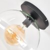 Koyoto Plafondlamp, Kogellampje 30 cm Duidelijk, 1-licht
