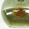 Koyoto Plafondlamp, Kogellampje 25 cm Groen, 1-licht