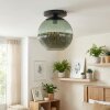Koyoto Plafondlamp, Kogellampje 30 cm Groen, 1-licht