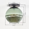 Koyoto Plafondlamp, Kogellampje 30 cm Groen, 1-licht