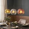 Ripoll Hanglamp, Kogellampje, Hanglamp Chroom, Goud, Duidelijk, Koperkleurig, Rookkleurig, 3-lichts