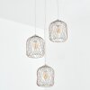 Narla Hanglamp, Hanglamp Zandkleurig, 3-lichts