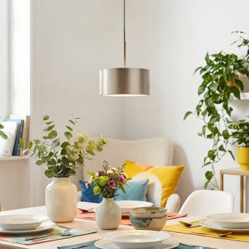 Falor Hanglamp, Hanglamp LED Champagne, 1-licht