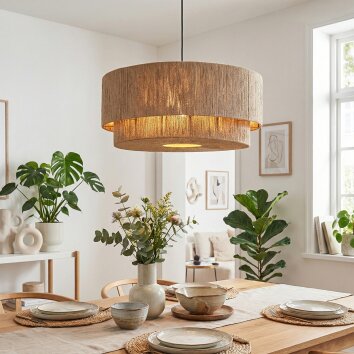 Tanik Hanglamp, Hanglamp Zwart, 1-licht