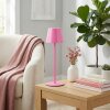 Salgadinho Buiten tafellamp, Tafellamp LED Roze, 1-licht