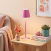 Salgadinho Buiten tafellamp, Tafellamp LED Roze, 1-licht