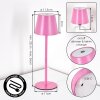 Salgadinho Buiten tafellamp, Tafellamp LED Roze, 1-licht