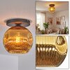 Ripoll Plafondlamp, Kogellampje Goud, 1-licht