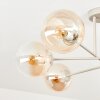 Gastor Plafondlamp, Kogellampje Zandkleurig, 6-lichts