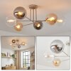 Gastor Plafondlamp, Kogellampje Zandkleurig, 6-lichts