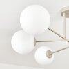 Gastor Plafondlamp, Kogellampje 80 cm Zandkleurig, 6-lichts