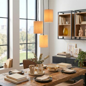 Deran Hanglamp, Hanglamp, Cluster hanglamp Zwart, 3-lichts