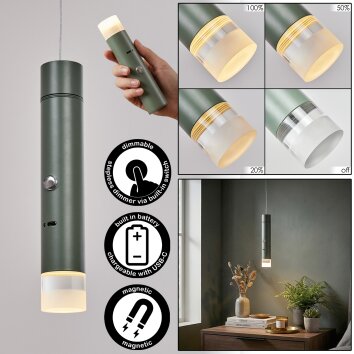 Molten Hanglamp, Hanglamp LED Groen, 1-licht