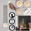 Molten Hanglamp, Hanglamp LED Nikkel mat, 1-licht