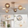 Gastor Plafondlamp, Kogellampje 80 cm Zandkleurig, 6-lichts