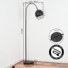 Flisa Staande lamp Zwart, 1-licht