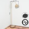 Flisa Staande lamp Zandkleurig, 1-licht