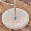 Ganik Staande lamp Chroom, Zandkleurig, 1-licht