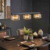 Folar Hanglamp, Hanglamp LED Zwart, 3-lichts