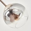 Koyoto Plafondlamp, Kogellampje 78 cm Zandkleurig, 6-lichts