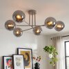 Gastor Plafondlamp, Kogellampje 80 cm Zandkleurig, 6-lichts