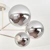 Gastor Plafondlamp, Kogellampje 80 cm Zandkleurig, 6-lichts