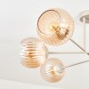 Koyoto Plafondlamp, Kogellampje 78 cm Zandkleurig, 6-lichts