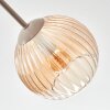 Koyoto Plafondlamp, Kogellampje 78 cm Zandkleurig, 6-lichts