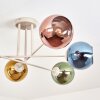 Koyoto Plafondlamp, Kogellampje 78 cm Zandkleurig, 6-lichts