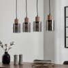 Mador Hanglamp, Hanglamp Zwart, 4-lichts
