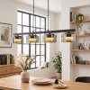 Folar Hanglamp, Hanglamp LED Zwart, 4-lichts