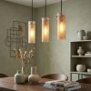 Velune Hanglamp, Hanglamp Goud, 3-lichts