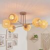 Basto Plafondlamp, Kogellampje Zandkleurig, 6-lichts